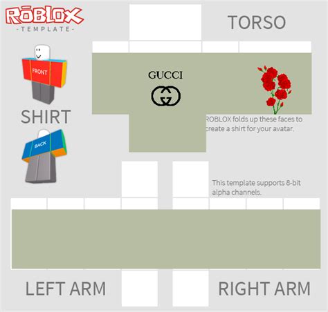 roblox gucci 6 shirt|gucci shirt roblox template.